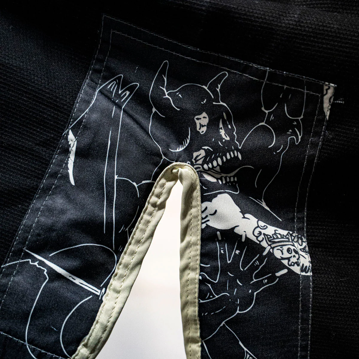 BJJ Gi Half Sumo Archangel Negro  - Image 5