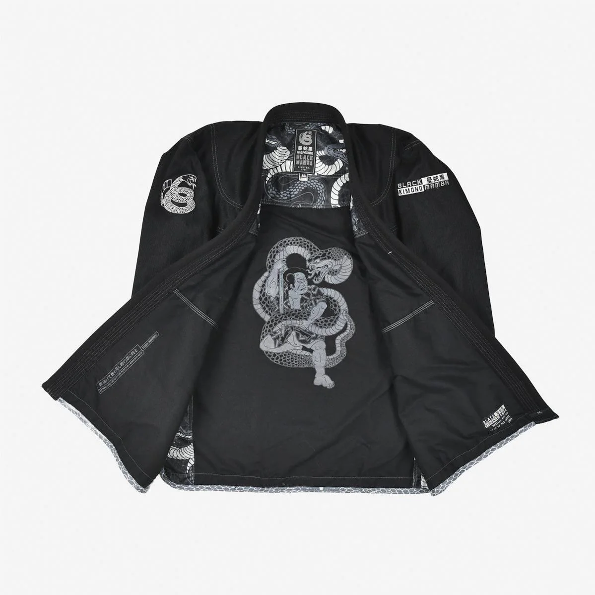 BJJ Gi Half Sumo Mamba Negro 