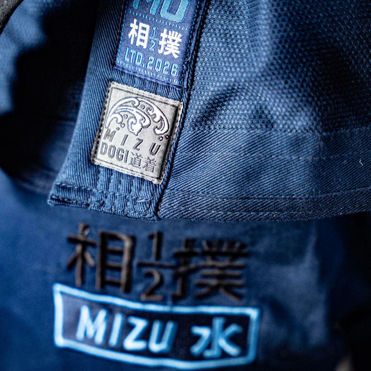 BJJ Gi Half Sumo Mizu "Storm" Azul Marino - Image 10