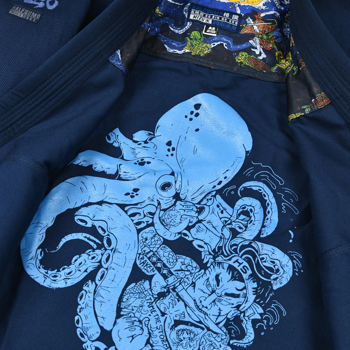 BJJ Gi Half Sumo Mizu "Storm" Azul Marino - Image 19