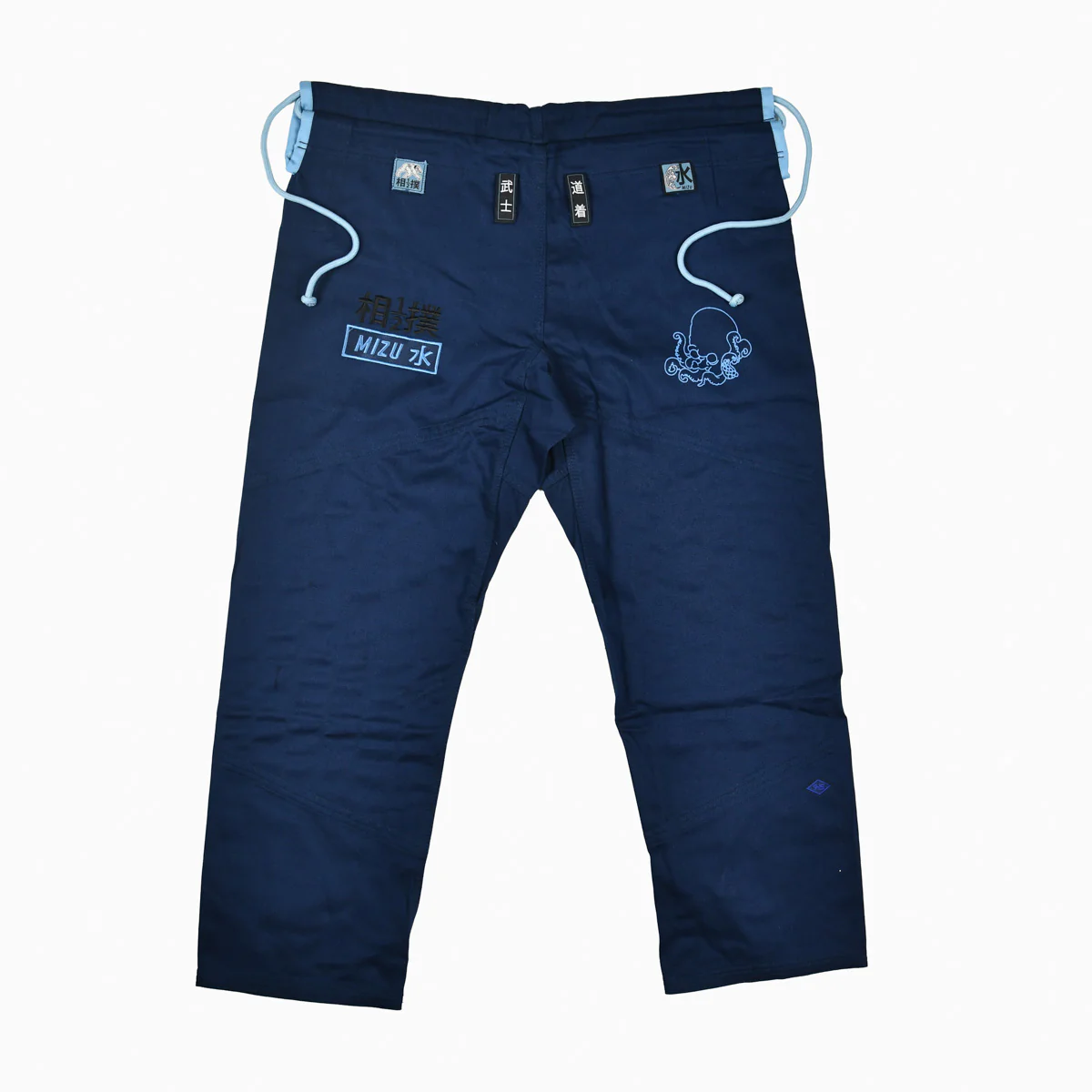 BJJ Gi Half Sumo Mizu "Storm" Azul Marino - Image 3