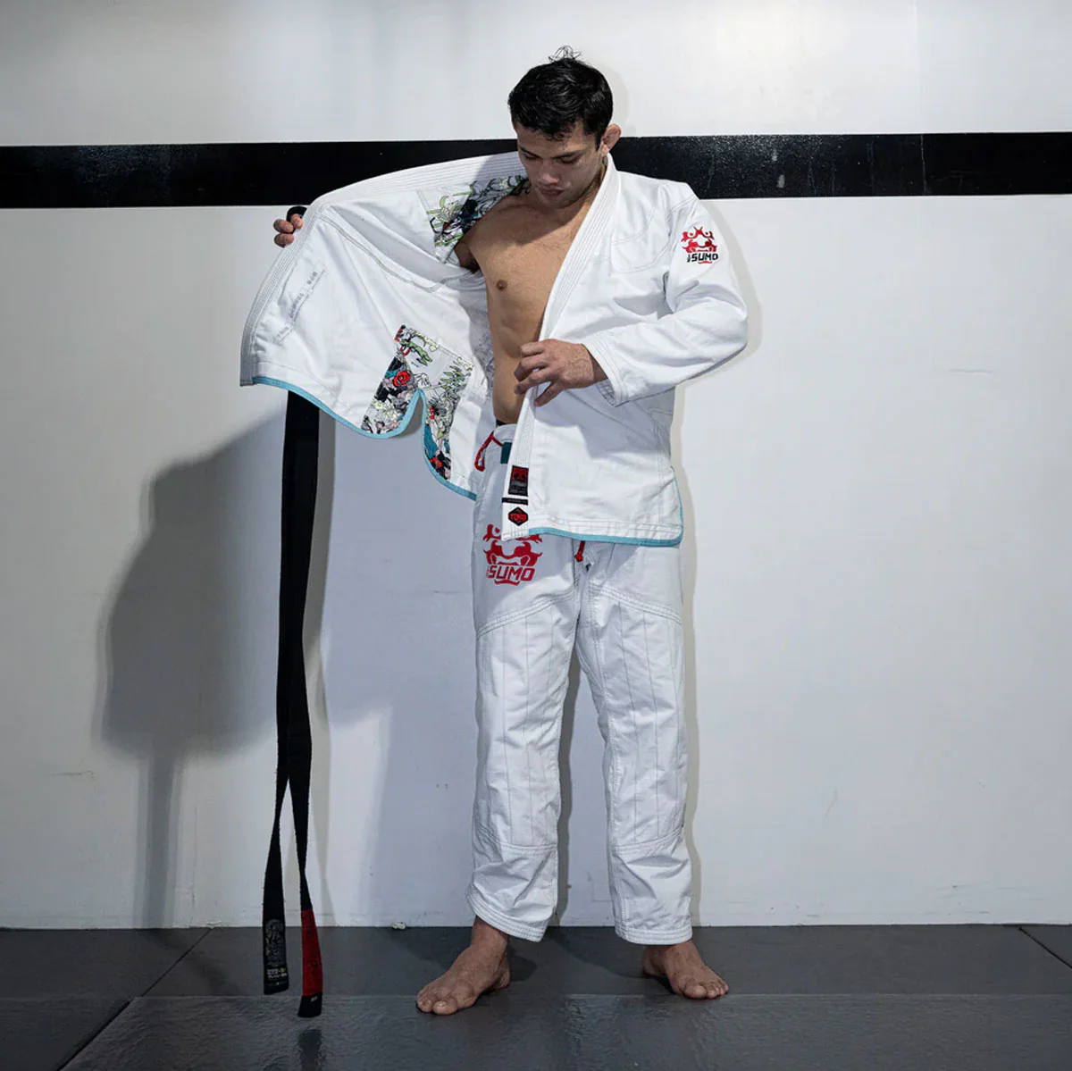 BJJ Gi Half Sumo Tengu Blanco  - Image 19
