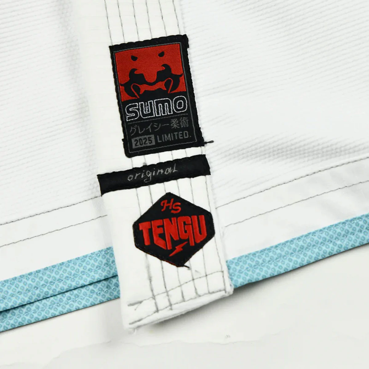 BJJ Gi Half Sumo Tengu Blanco  - Image 7