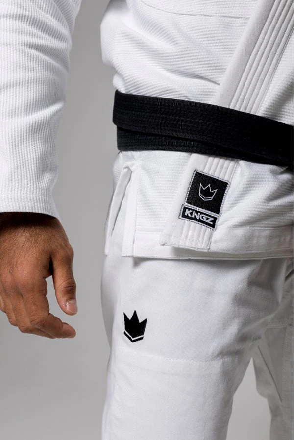 BJJ Gi Kingz The One blanco  - Image 4