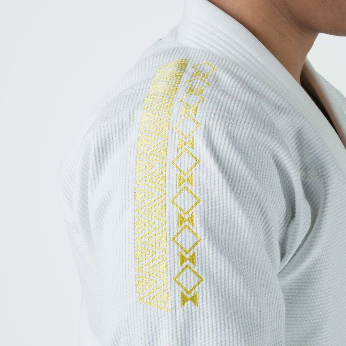 BJJ Gi Kingz MI-K Roots IBJJF Blanco - Image 3