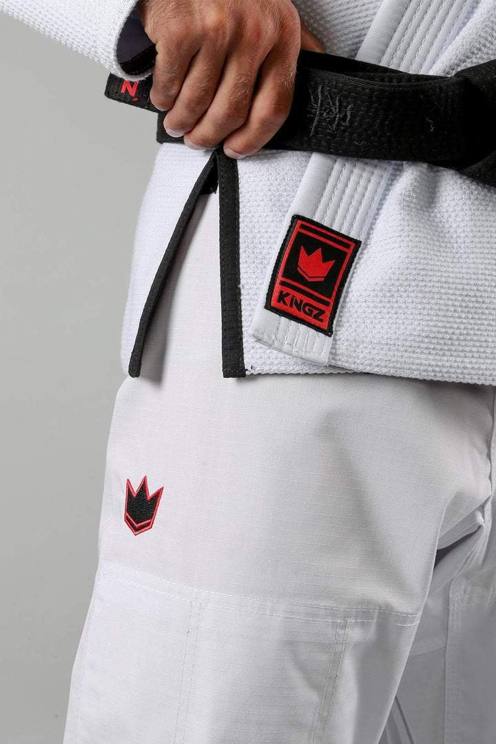 BJJ Gi Kingz Ultralight 2.0 Blanco  - Image 11