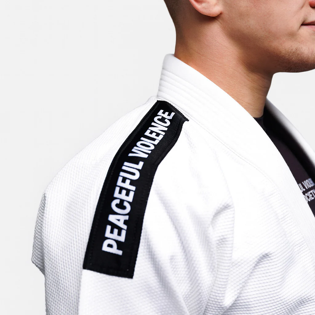 BJJ Gi Manto Society blanco  - Image 4
