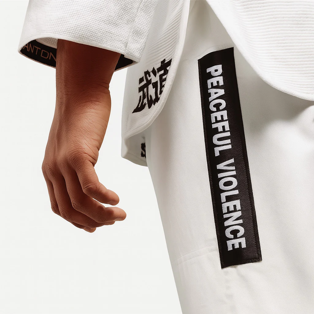 BJJ Gi Manto Society blanco  - Image 5