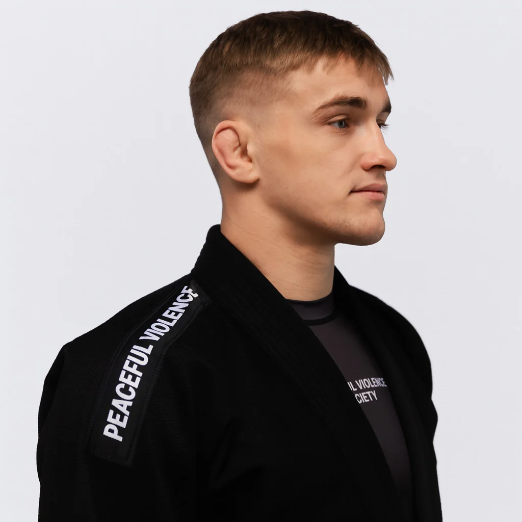 BJJ Gi Manto Society negro  - Image 3