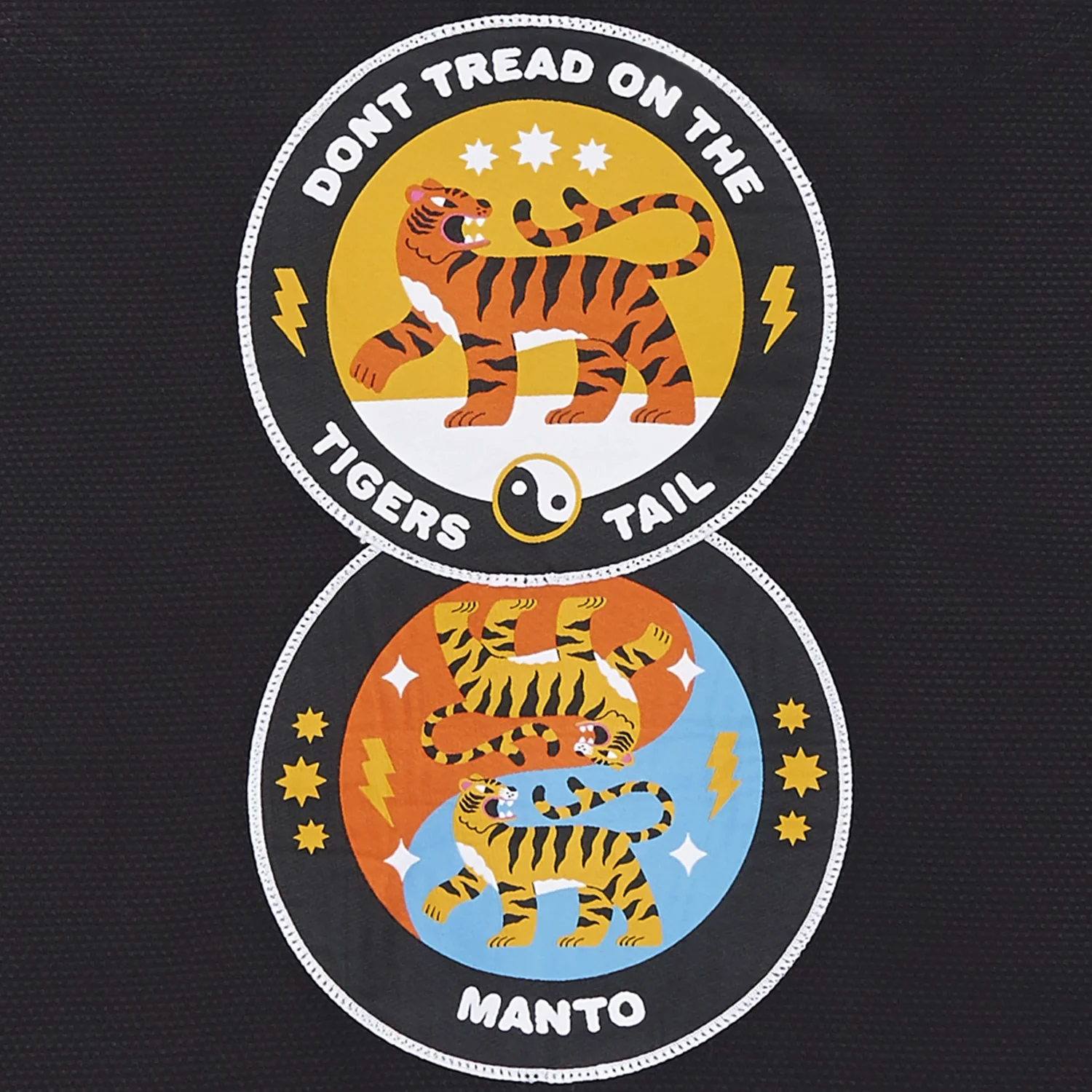 BJJ Gi Manto Tiger's Tail Negro  - Image 10