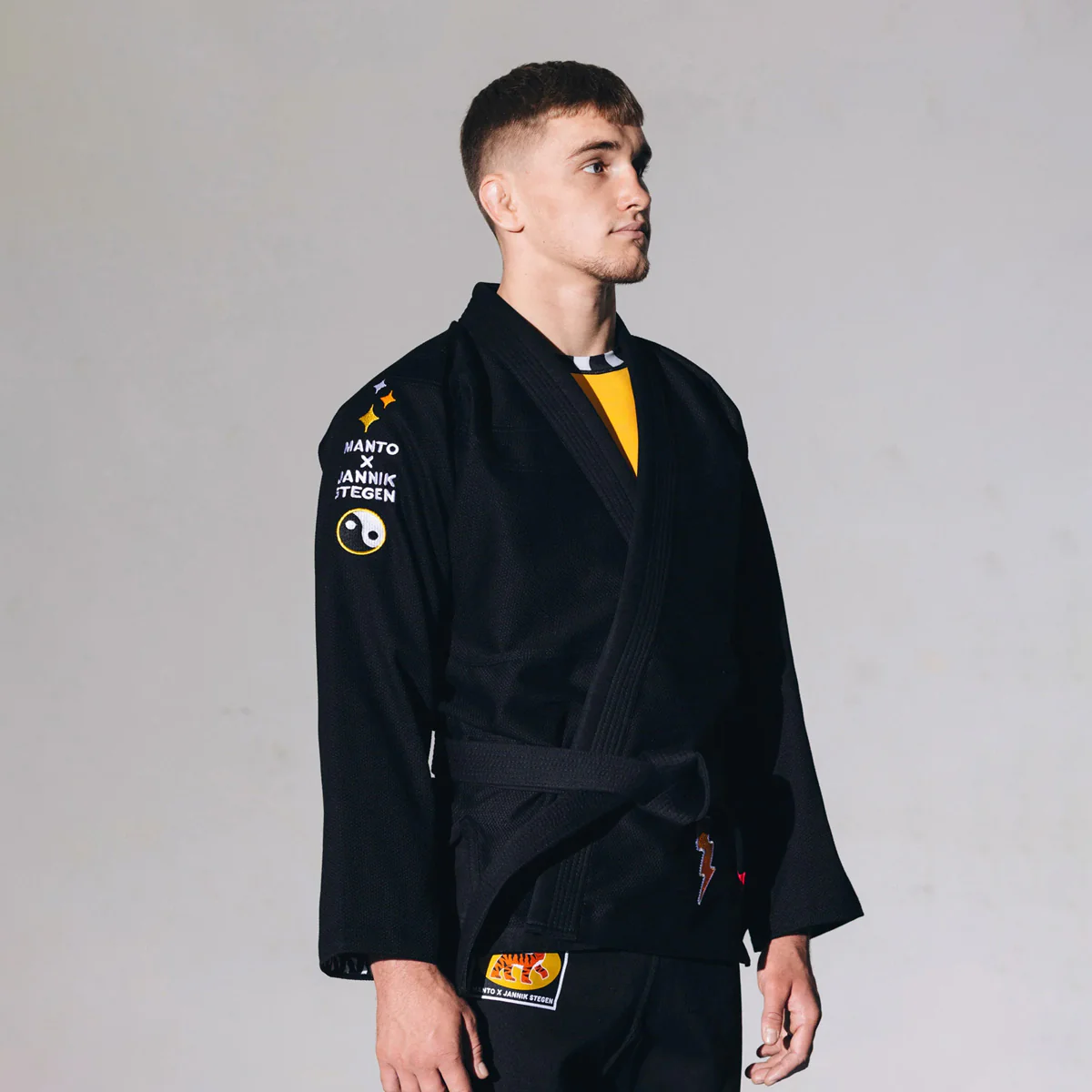 BJJ Gi Manto Tiger's Tail Negro  - Image 14