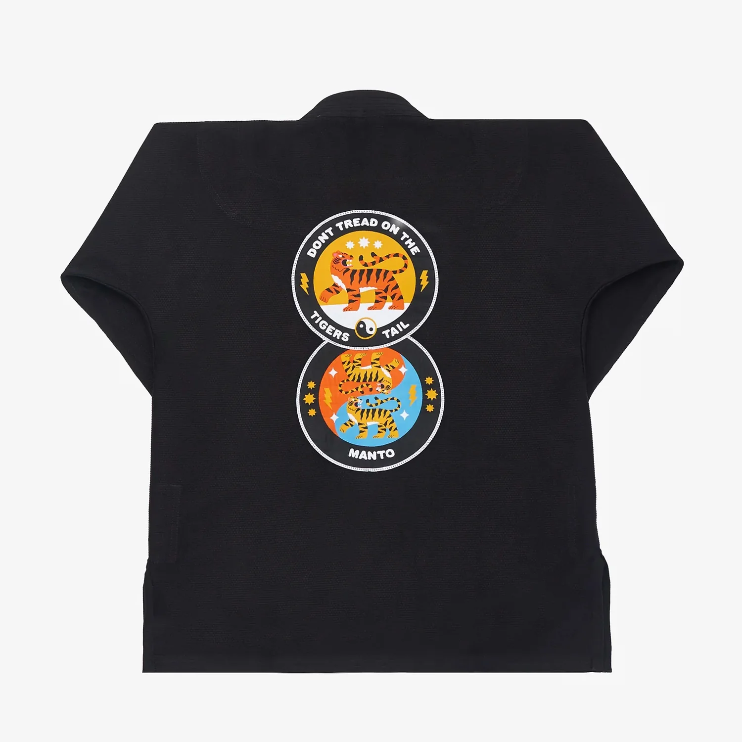 BJJ Gi Manto Tiger's Tail Negro  - Image 3