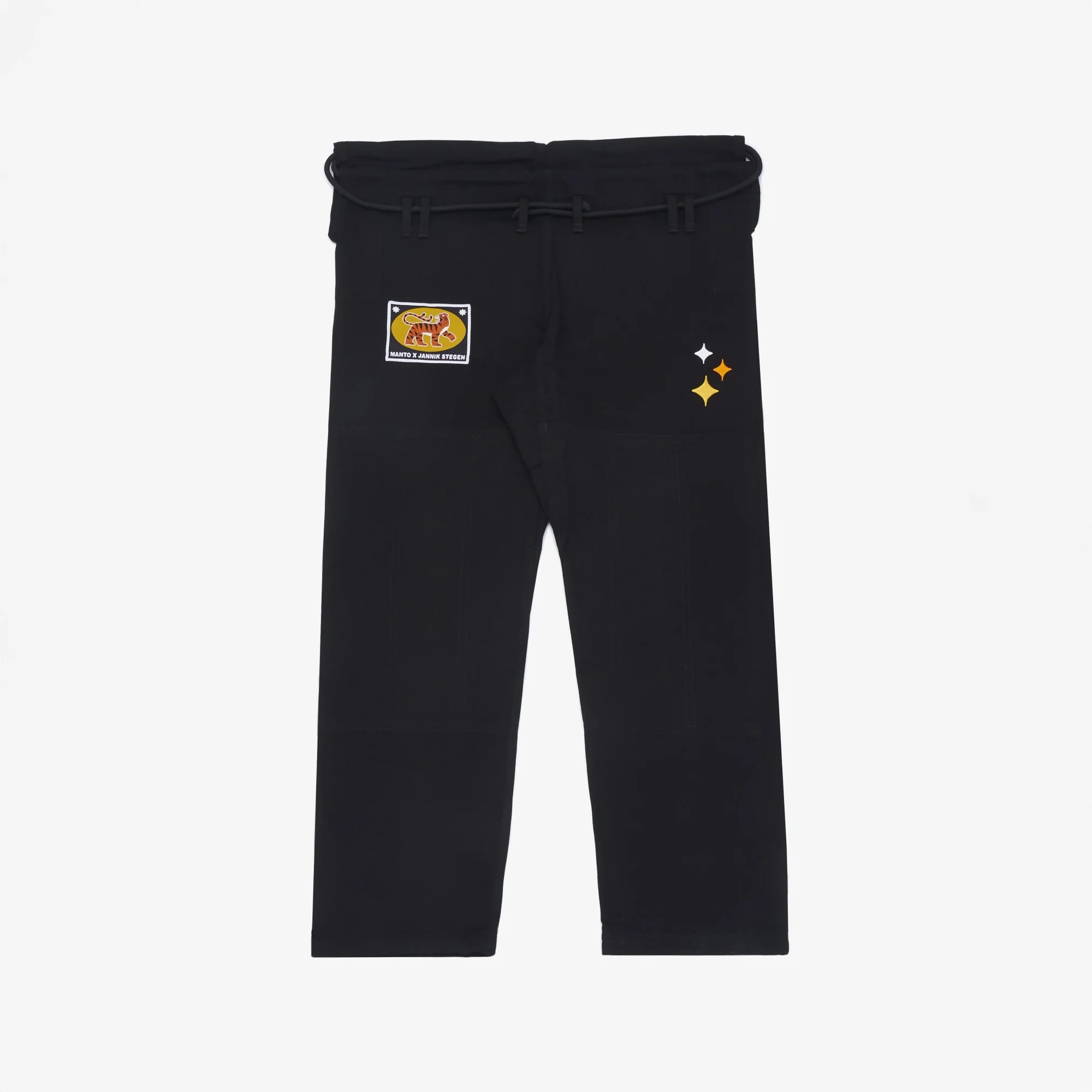 BJJ Gi Manto Tiger's Tail Negro  - Image 4