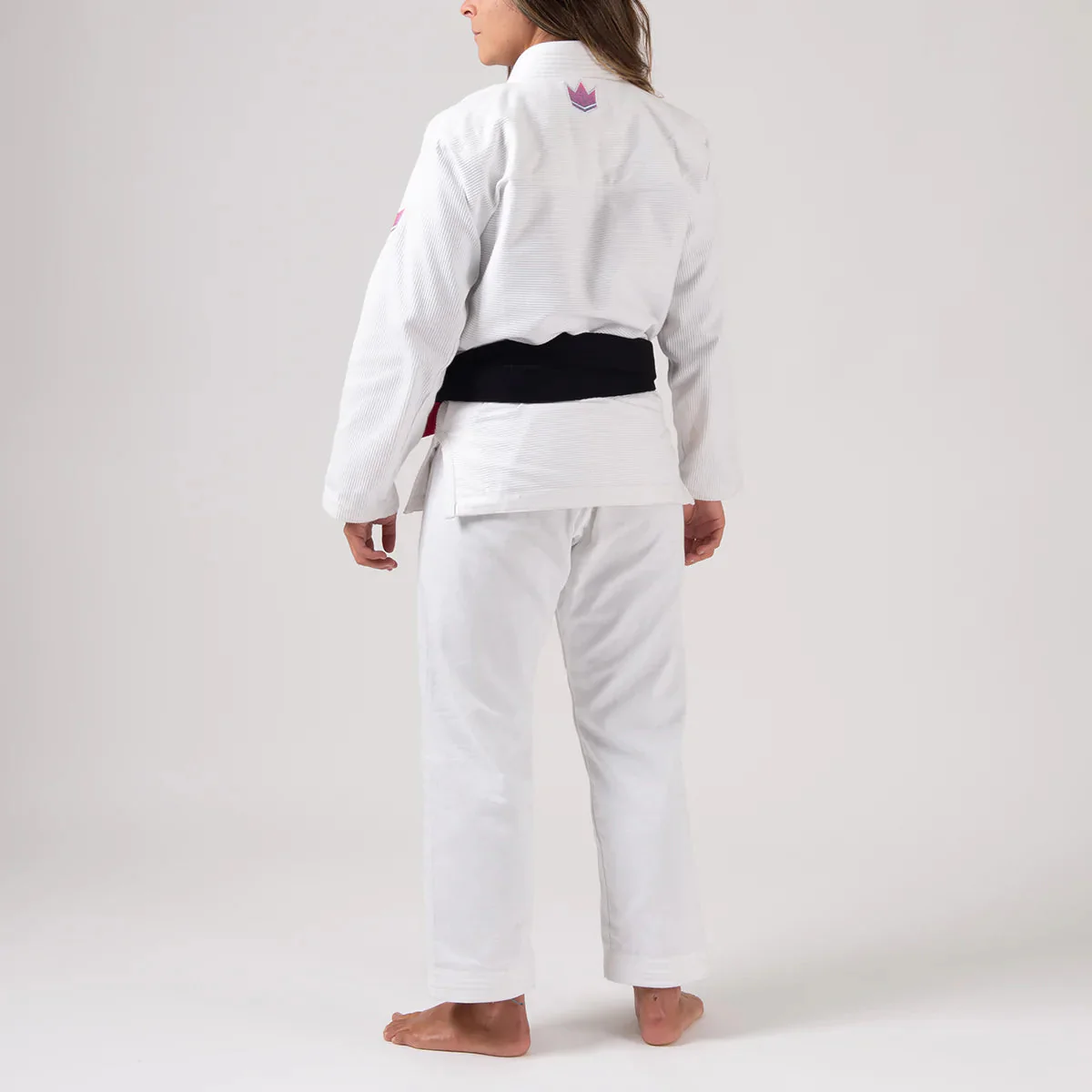 BJJ Gi Mujer Kingz Empowered Blanco  - Image 3
