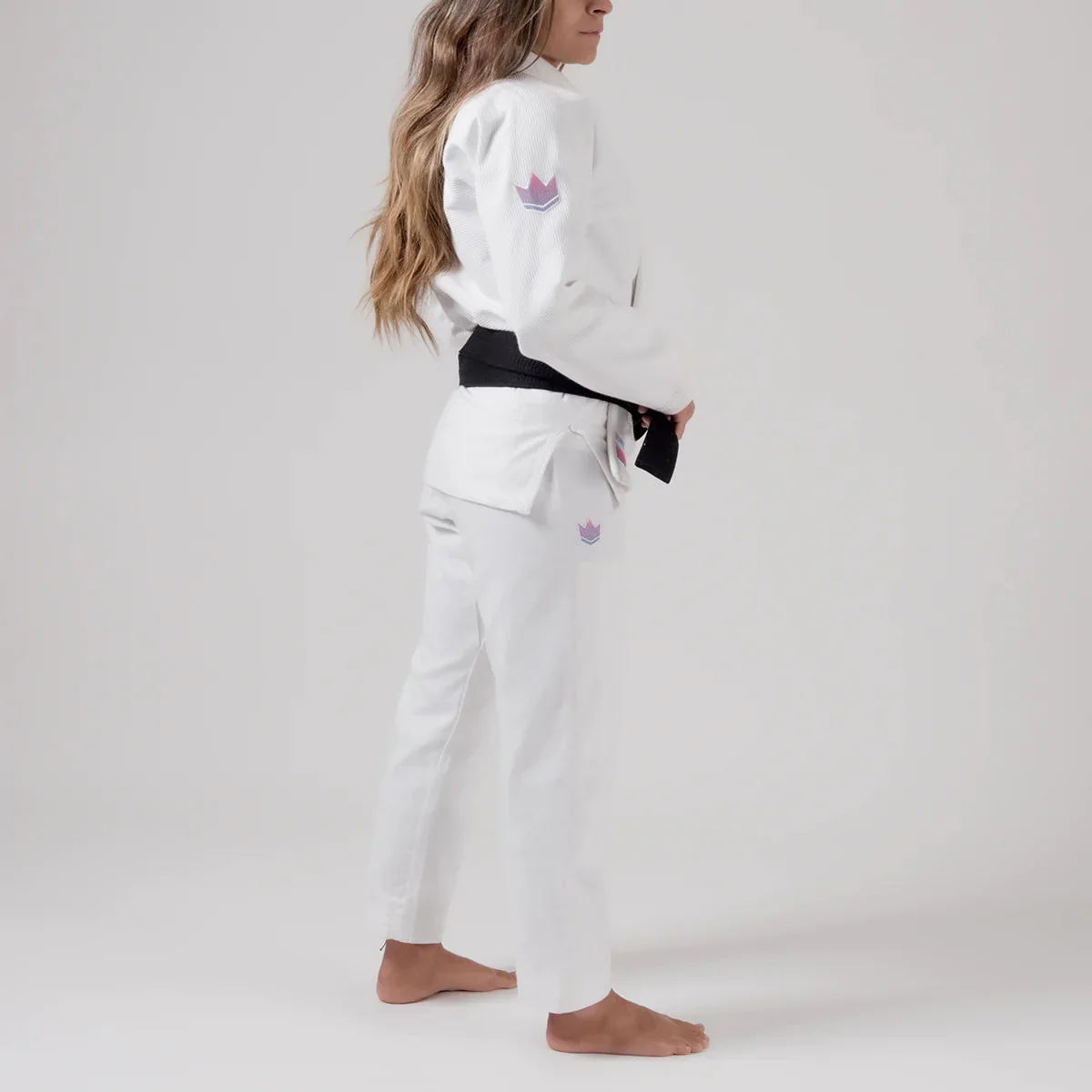 BJJ Gi Mujer Kingz Empowered Blanco  - Image 5