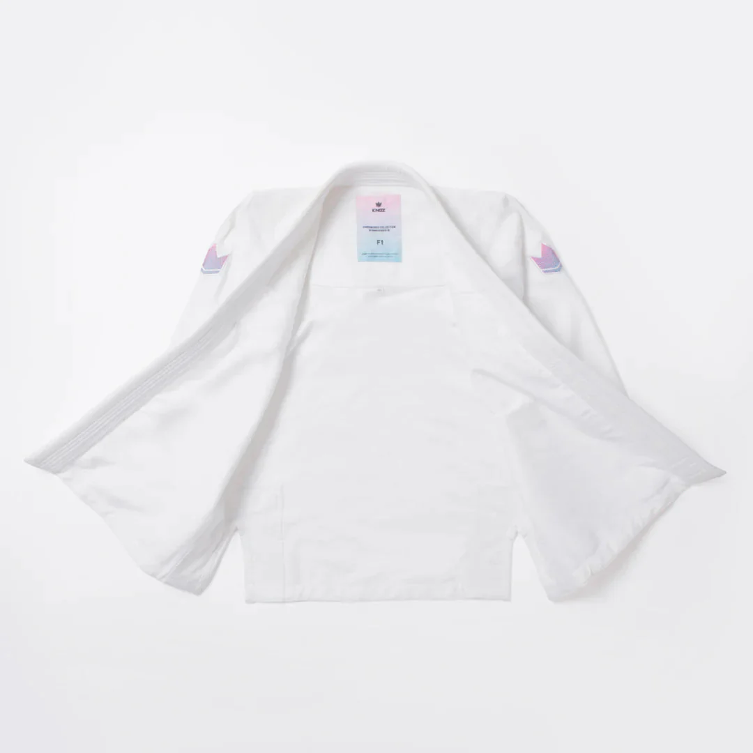 BJJ Gi Mujer Kingz Empowered Blanco  - Image 7