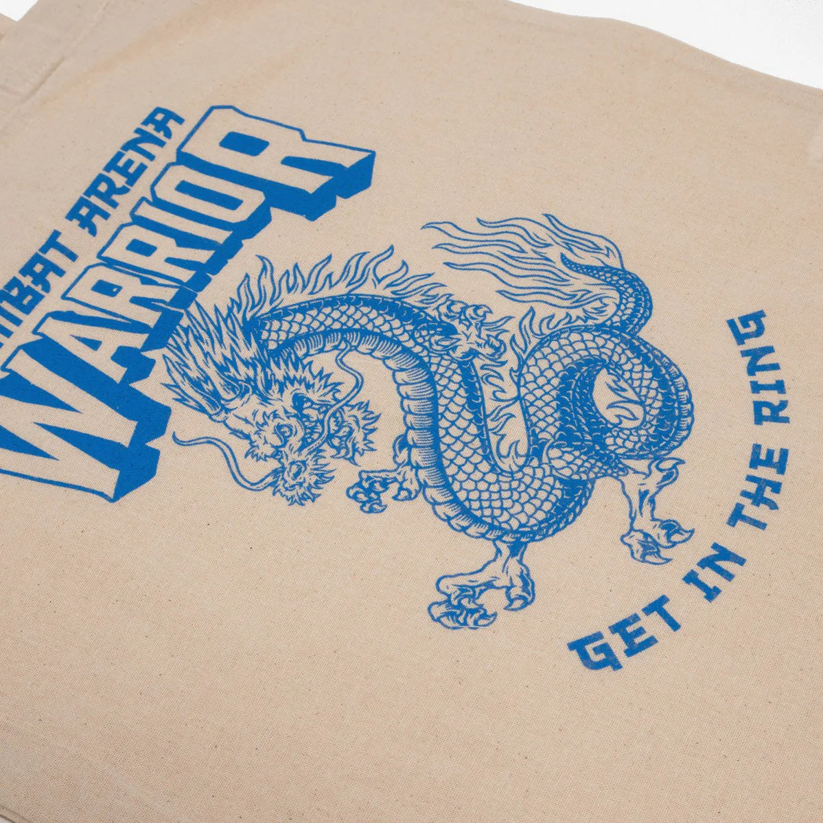 Tote Bag Combat Arena Guerrero Dragón Azul  - Image 2