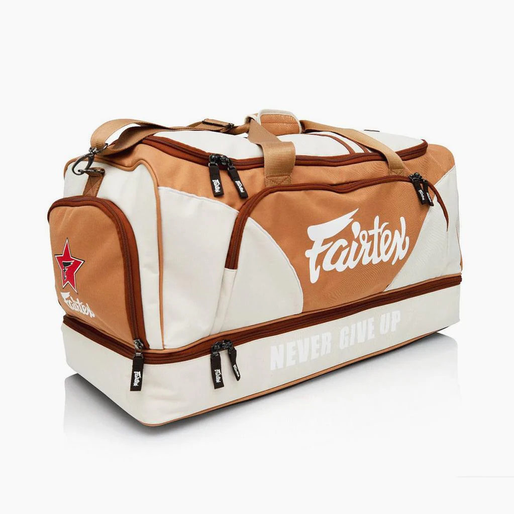 Bolso de gimnasio Fairtex BAG2 Caqui-naranja 