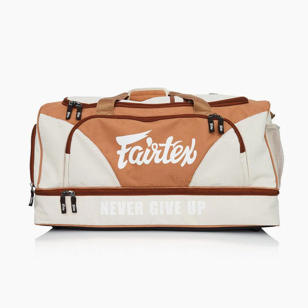 Bolso de gimnasio Fairtex BAG2 Caqui-naranja  - Image 2