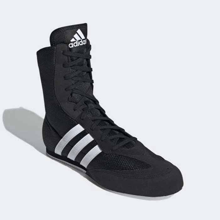 Botas de boxeo Adidas Box Hog 2 Negro-blanco  - Image 3