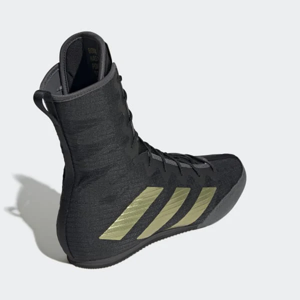 Botas de boxeo Adidas Box Hog 4 Negro-oro  - Image 5