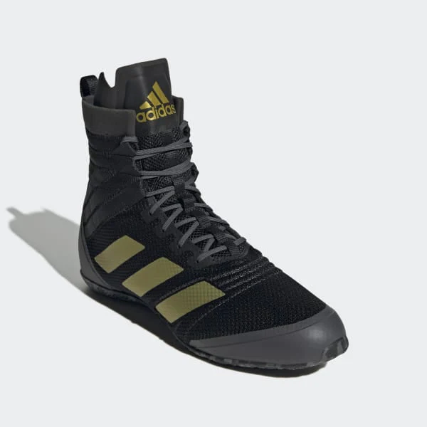 Botas de boxeo Adidas Speedex 18 Negro-oro  - Image 2
