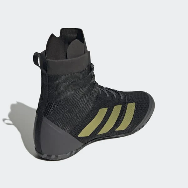 Botas de boxeo Adidas Speedex 18 Negro-oro  - Image 4