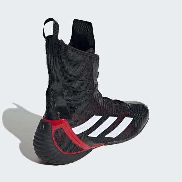 Botas de boxeo Adidas Speedex Ultra Negro-blanco  - Image 4