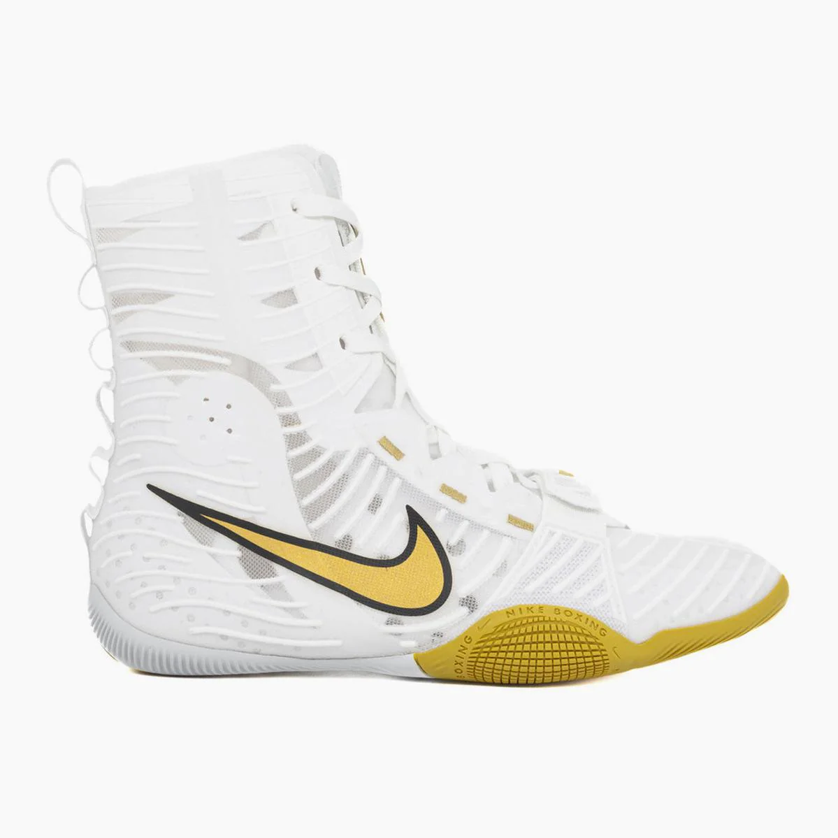 Botas de boxeo Nike Hyperko 3 blanco-oro  - Image 3