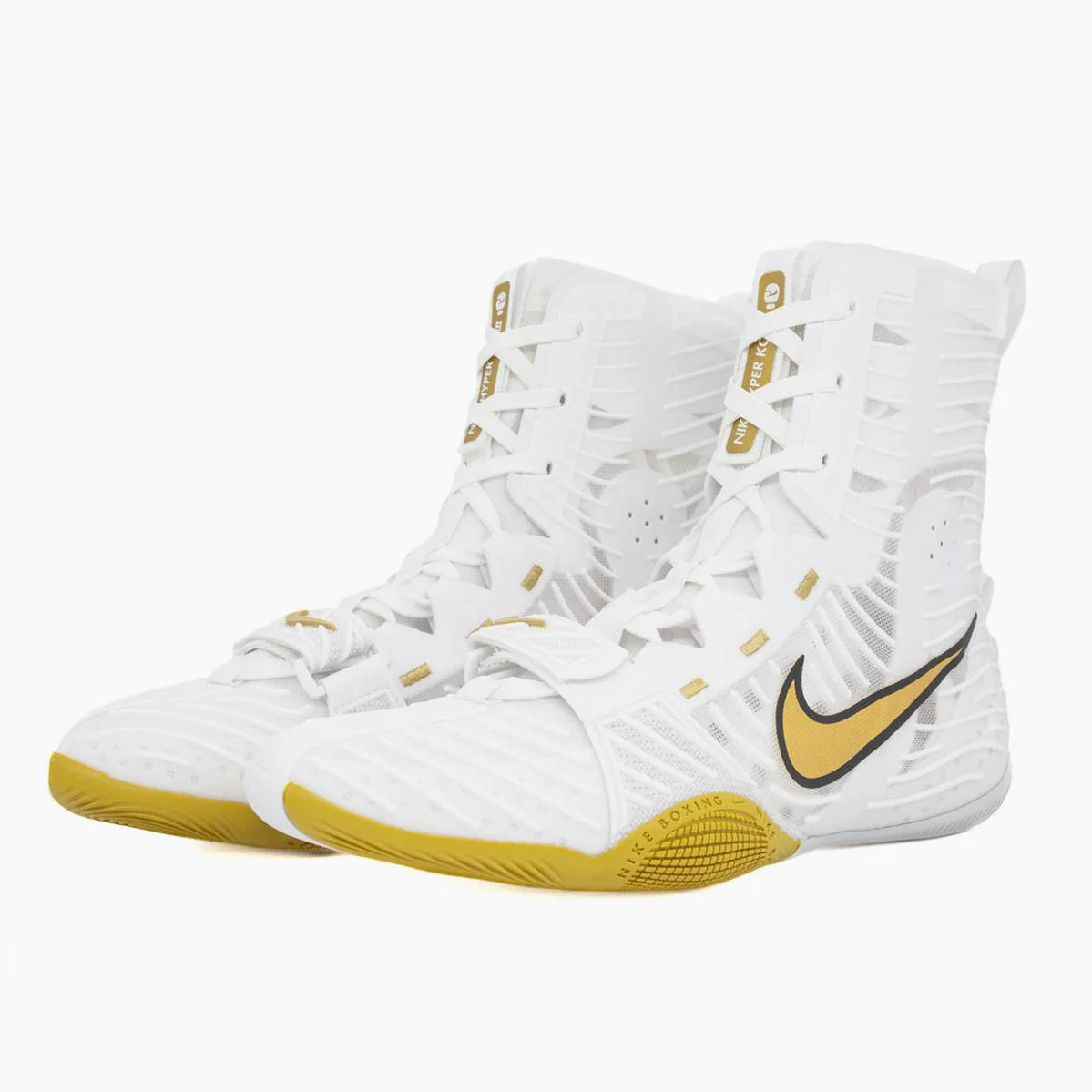 Botas de boxeo Nike Hyperko 3 blanco-oro  - Image 5