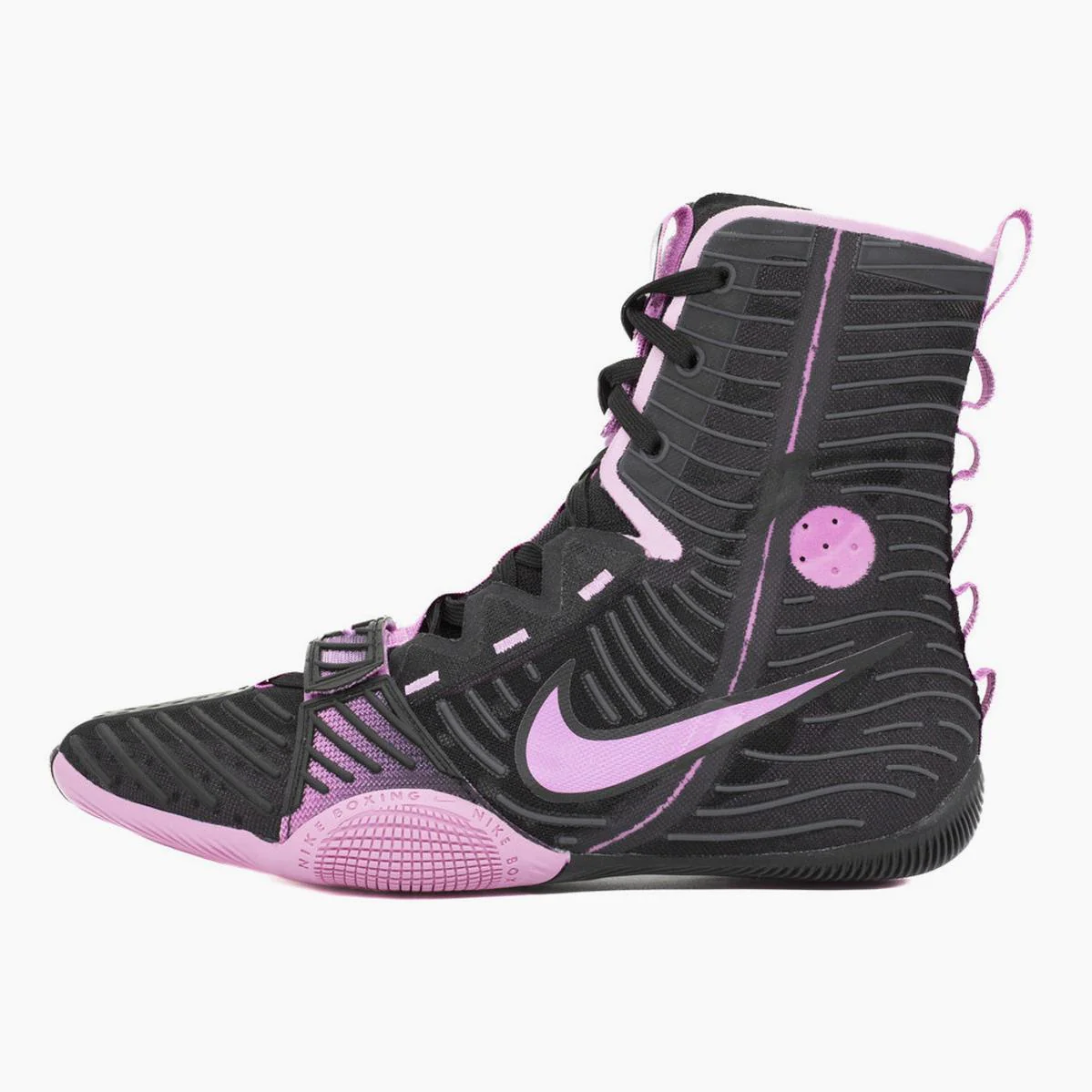 Botas de boxeo Nike Hyperko 3 Negro-rosa 