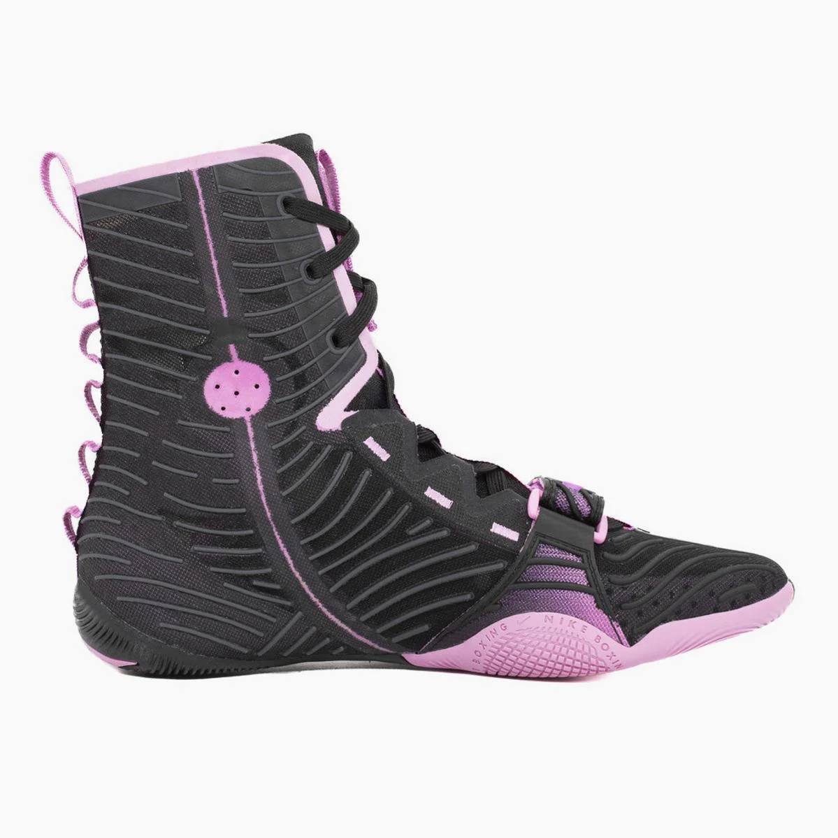 Botas de boxeo Nike Hyperko 3 Negro-rosa  - Image 2