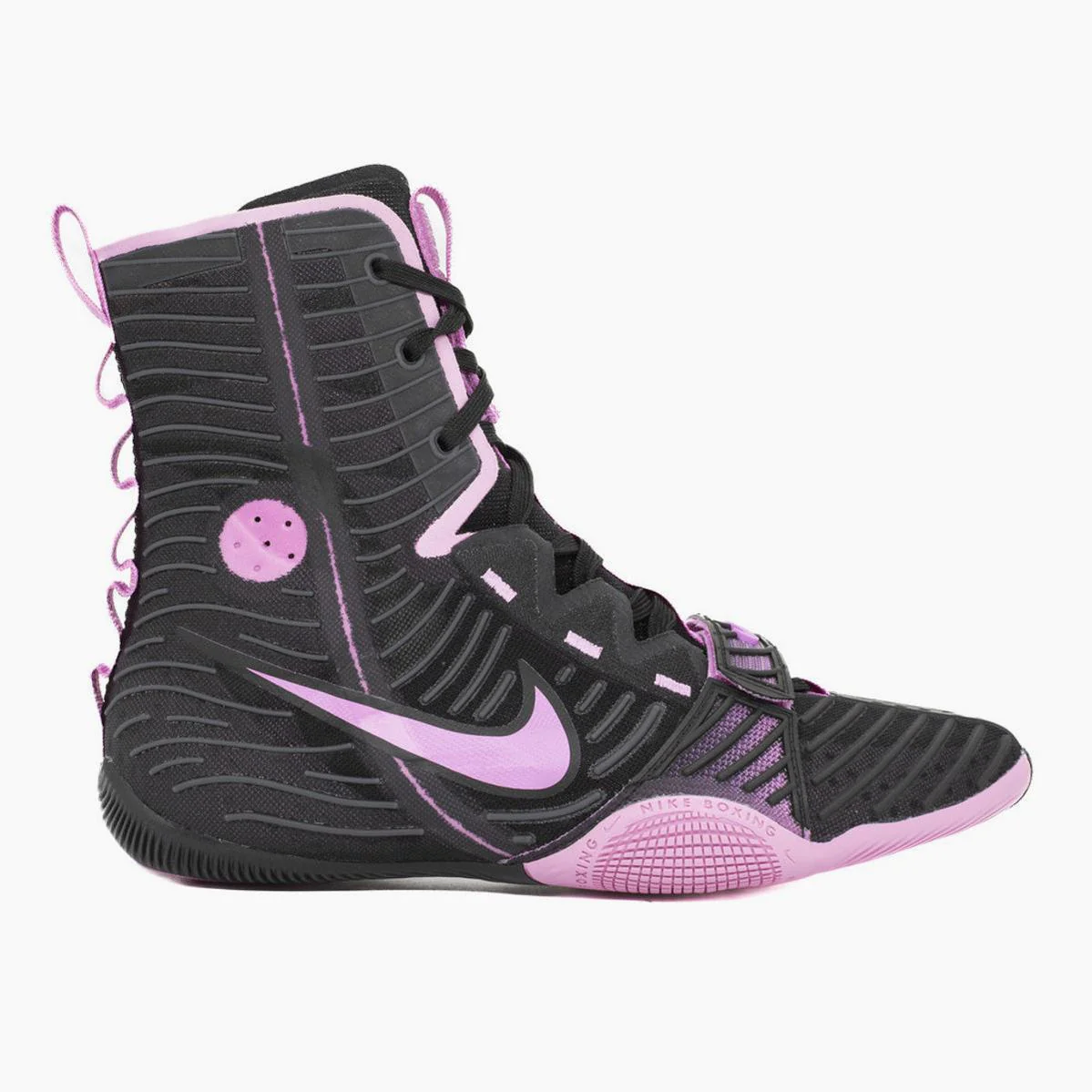 Botas de boxeo Nike Hyperko 3 Negro-rosa  - Image 3