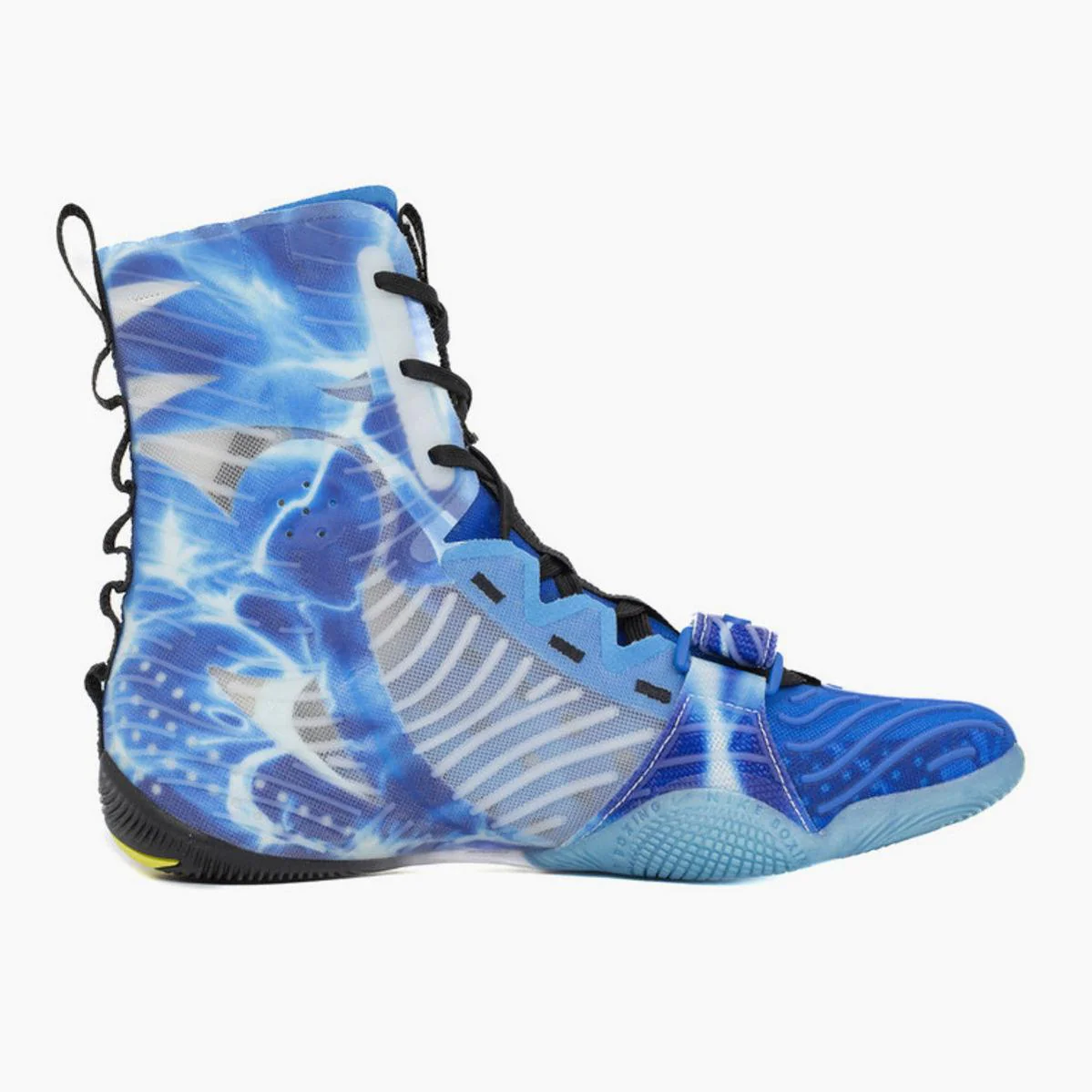 Botas de boxeo Nike Hyperko 3 SE Photo Blue-Sonic Yellow  - Image 3