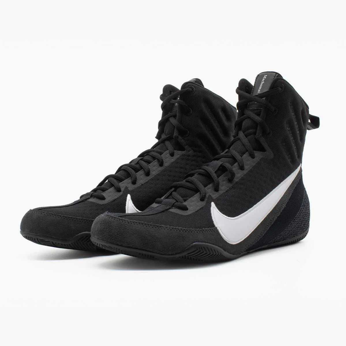 Botas de boxeo Nike Machomai 3 Negro-blanco  - Image 4