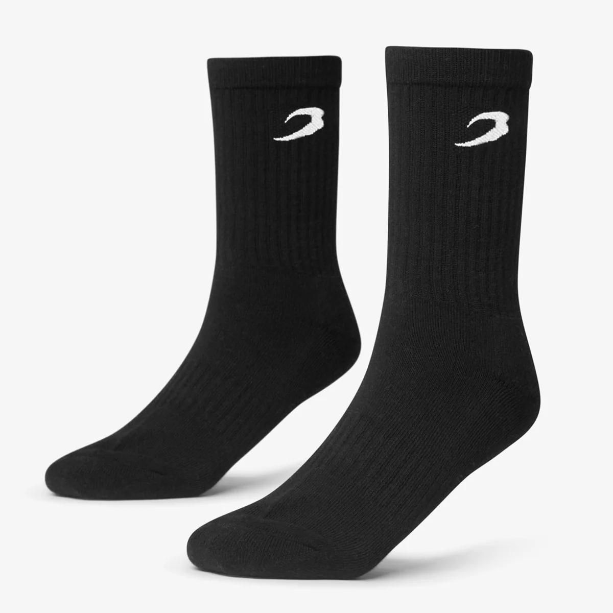 Calcetines Boxraw Crew (3 pares) Negro 