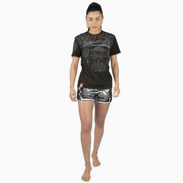 Camiseta 8 Weapons Yantra negro  - Image 10