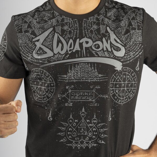 Camiseta 8 Weapons Yantra negro  - Image 5