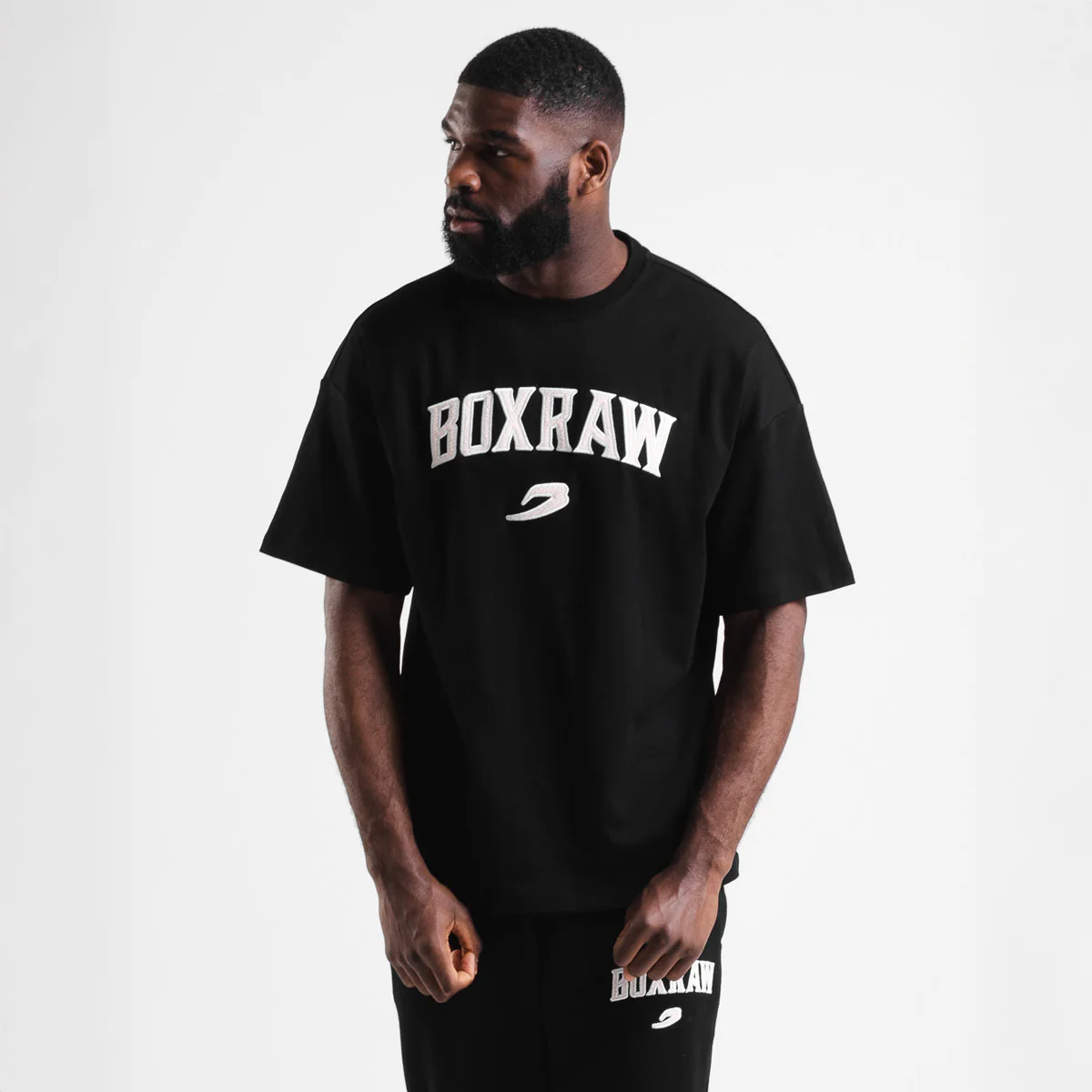 Camiseta Boxraw East Street Oversize Negro  - Image 4