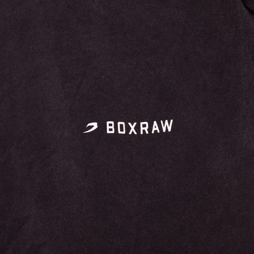 Camiseta Boxraw Sparring Club Oversize Negro  - Image 8