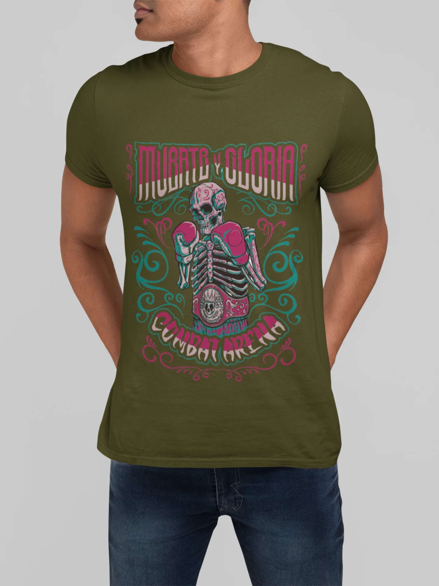 Camiseta Combat Arena Muerte Y Gloria  - Image 5