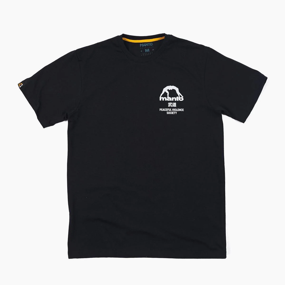 Camiseta Manto SOCIETY Negro-blanco - Image 2