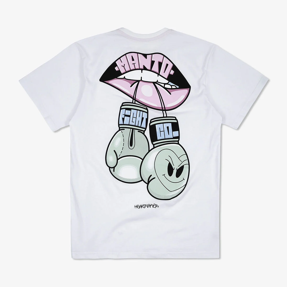 Camiseta Manto x KTOF Gloves Blanco 