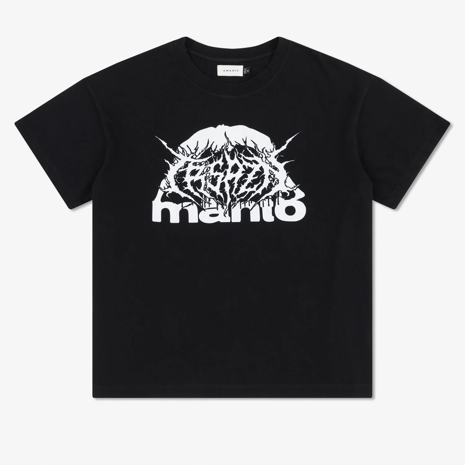 Camiseta oversize Manto Treasure Zone Negro 
