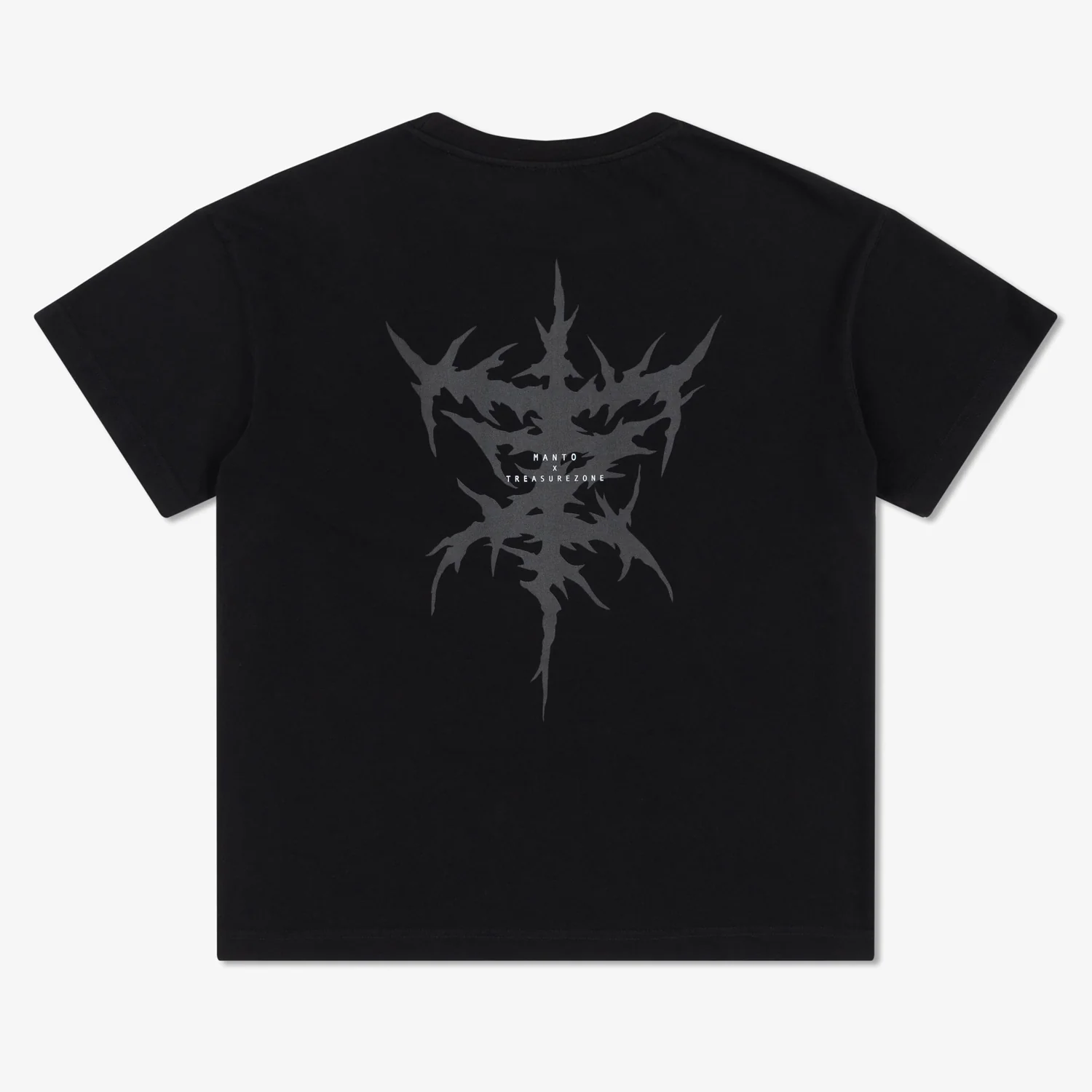 Camiseta oversize Manto Treasure Zone Negro  - Image 2