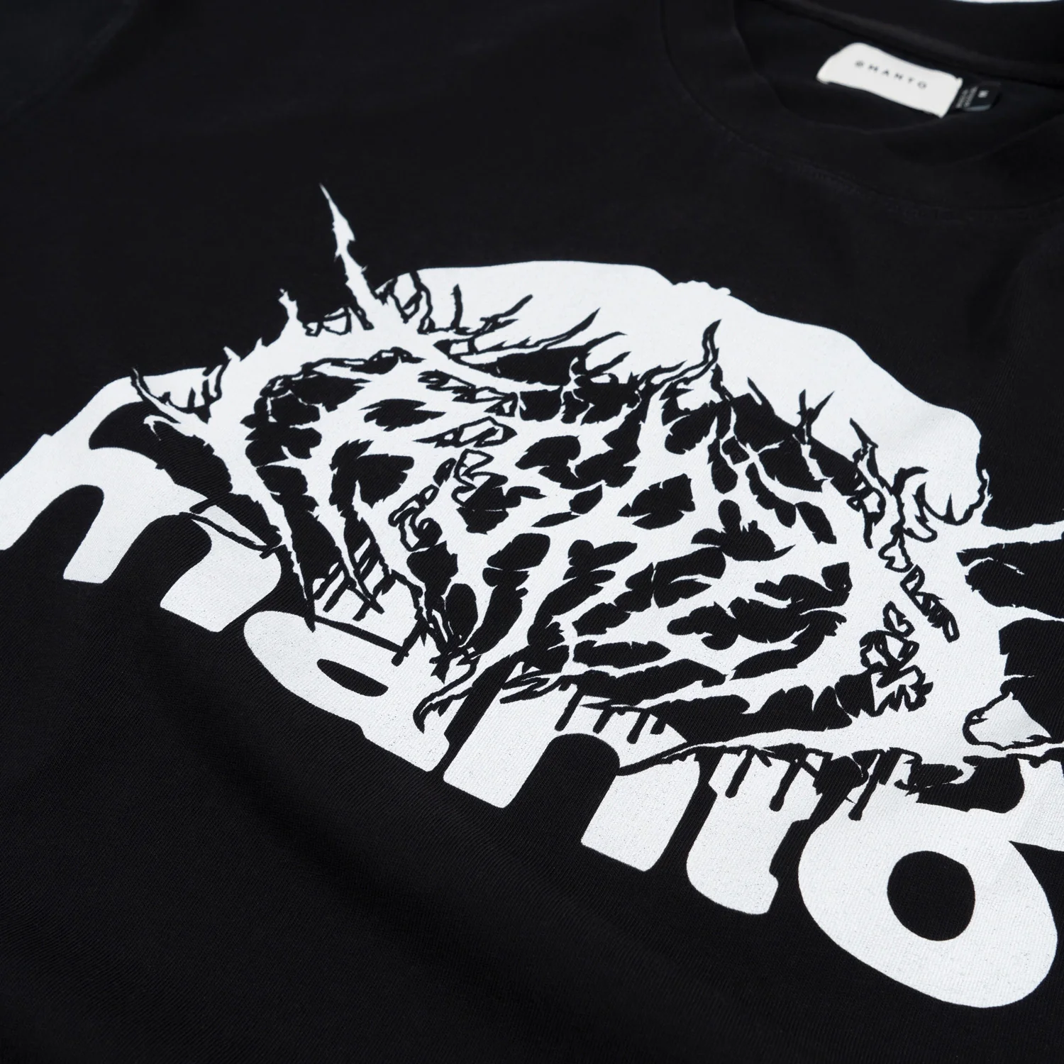 Camiseta oversize Manto Treasure Zone Negro  - Image 3