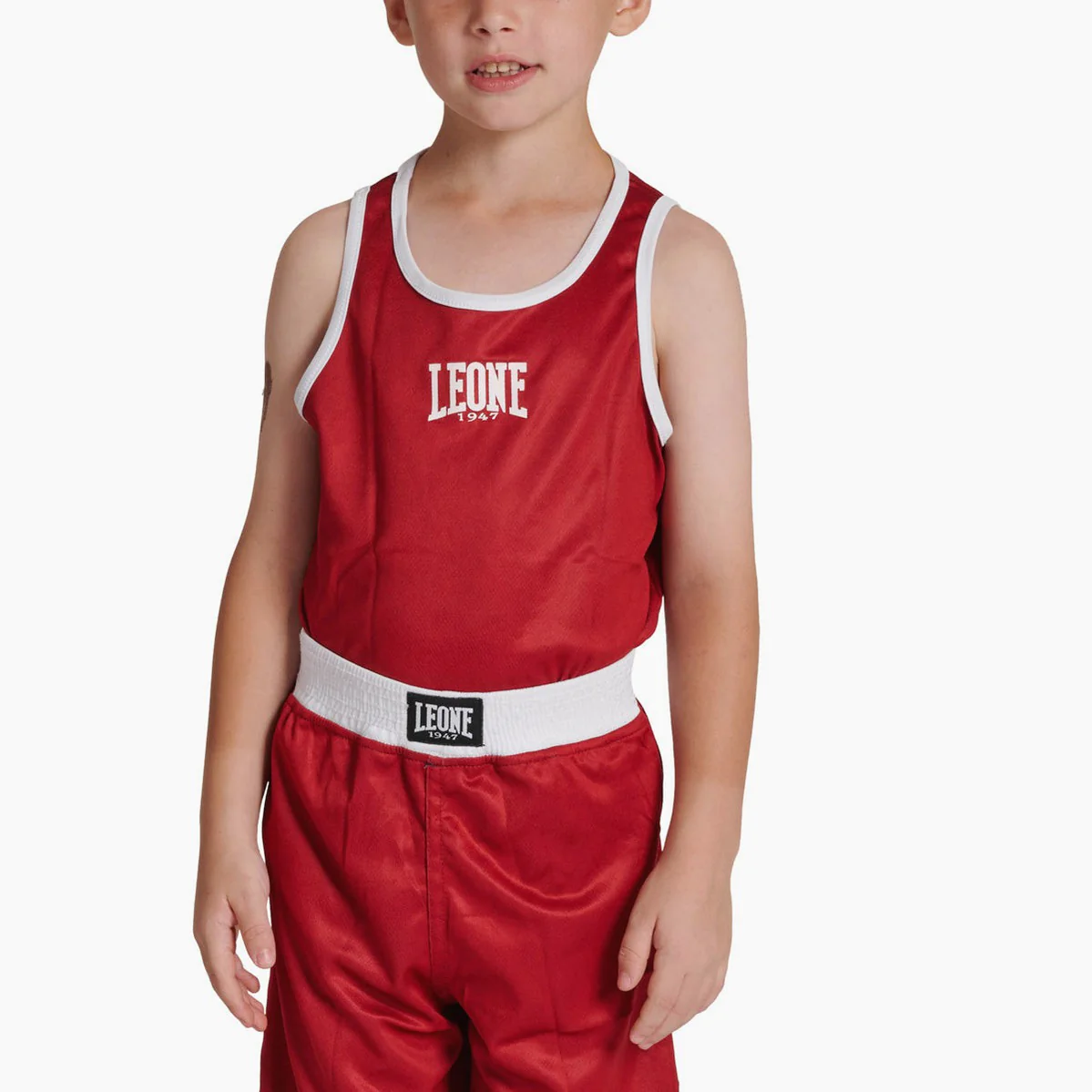 Camiseta sin mangas niño boxeo Leone Double Face AB214J  - Image 6