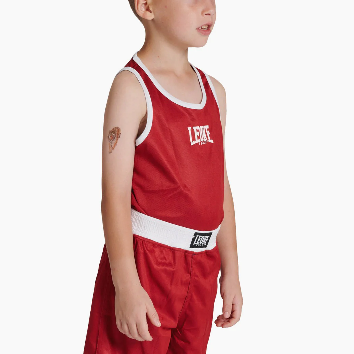 Camiseta sin mangas niño boxeo Leone Double Face AB214J  - Image 7