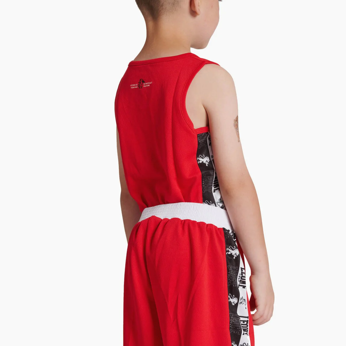 Camiseta sin mangas niño boxeo Leone Iconic AB231J  - Image 11