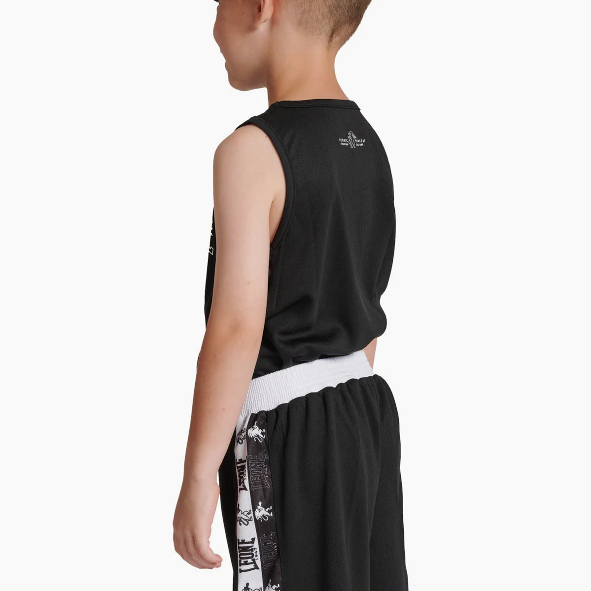 Camiseta sin mangas niño boxeo Leone Iconic AB231J  - Image 19